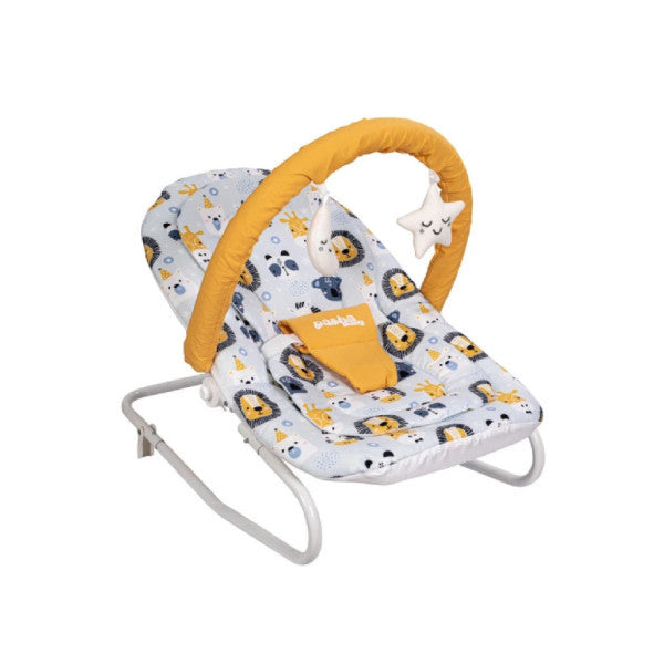 Lion Patterned Baby Carrier With Toy Accessories