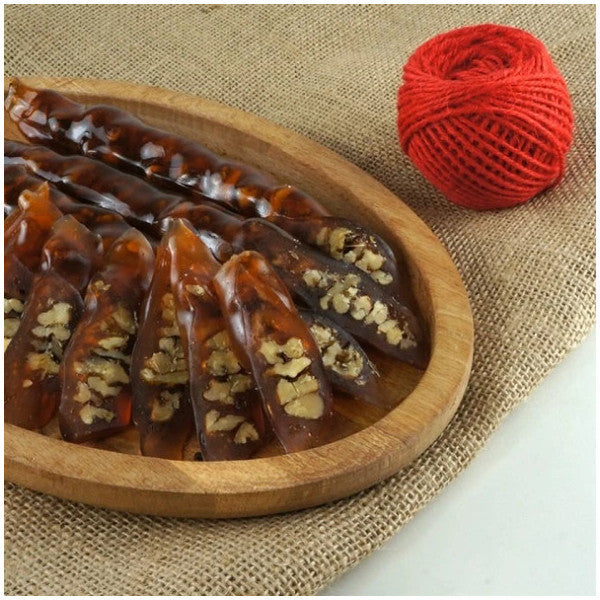 Dark Honey Flavored Walnut Sausage 1000 Gr