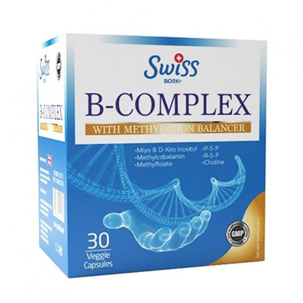 Swiss Bork B-Complex With Methylation Balancer 30 Capsule