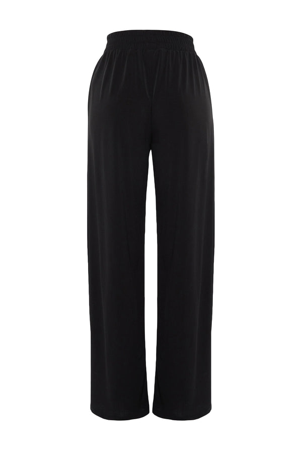 Trendyolmilla Wide Leg High Waist Knitted Trousers Twoss23Pl00129