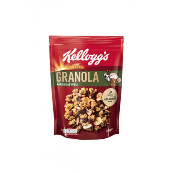 Kelloggs Granola With Mixed Fruits 340 Gr