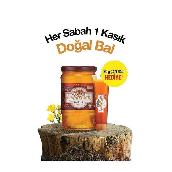 Balparmak Yayla Flower Honey 850 G (With Pine Honey Tube Gift)