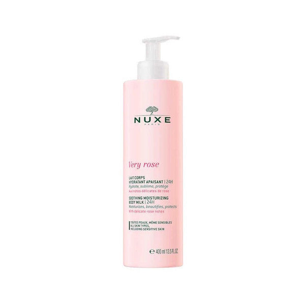 Nuxe Very Rose Soothing And Moisturizing Body Milk 400Ml