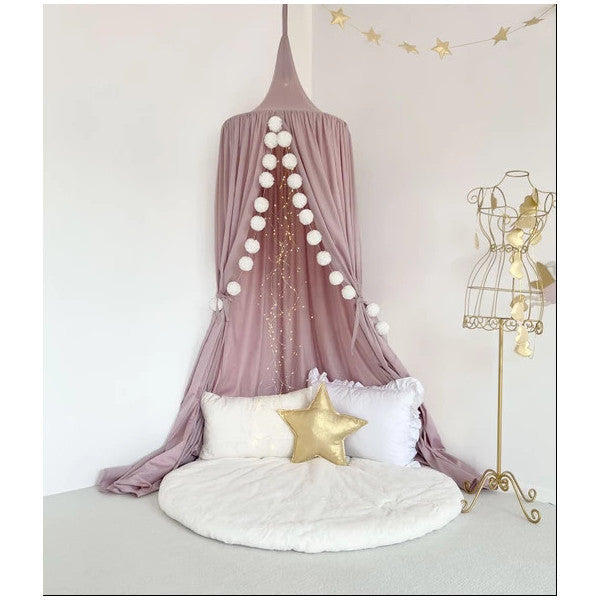 Pamuka Lilac Cotton Mosquito Net