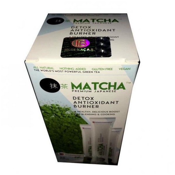 Original Bandrolled Matcha Tea Premium Detox Antioxidant 20 Pieces