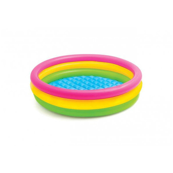 Intex 57422 Colorful Inflatable Base 3 Compartment Pool 147Cm