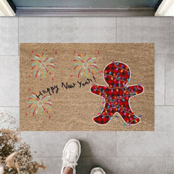 Dormot Home Modern Print - Happy New Year 9 - Welcome Doormat