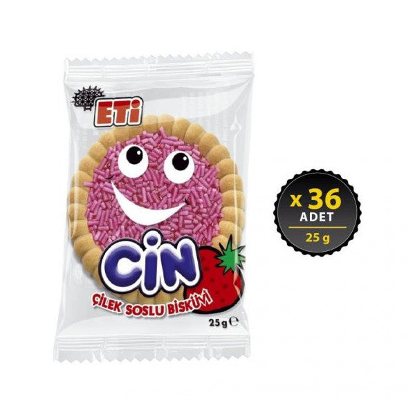 Eti Cin Strawberry 25 Gx 36 Pieces