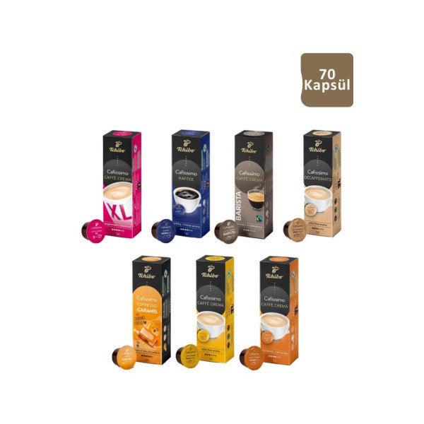 Tchibo Cafissimo Mixed Capsule Pack 70 Capsules