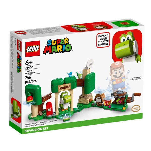 71406 Lego Super Mario Yoshi's Gift House Additional Adventure Set 246 Pieces +6 Years Old