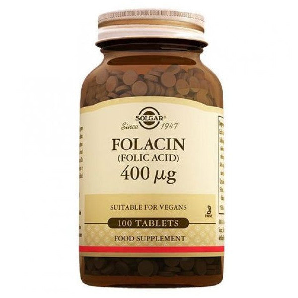 Solgar Folic Acid 400 Mcg 100 Tablet