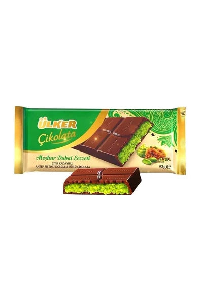 Ulker Famous Dubai Flavor Dubai Chocolate 93 Gr.