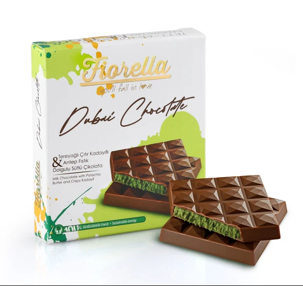 Fiorella Dubai Chocolate 60 Gr. (1 Pack)