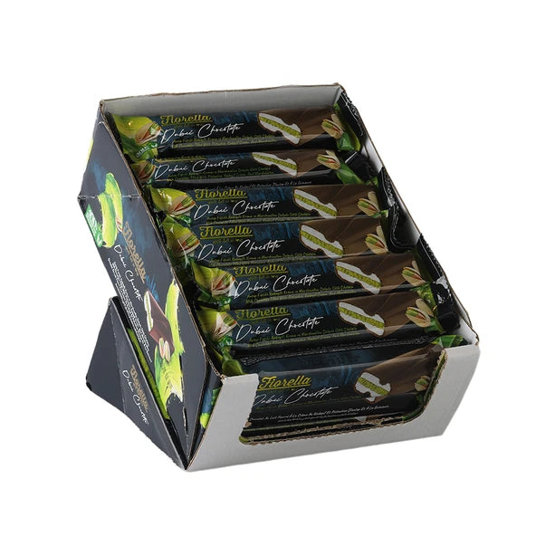 Fiorella Milk Chocolate Marshmallow Dubai Bar 32 Gr. 24 Pieces (1 Box)