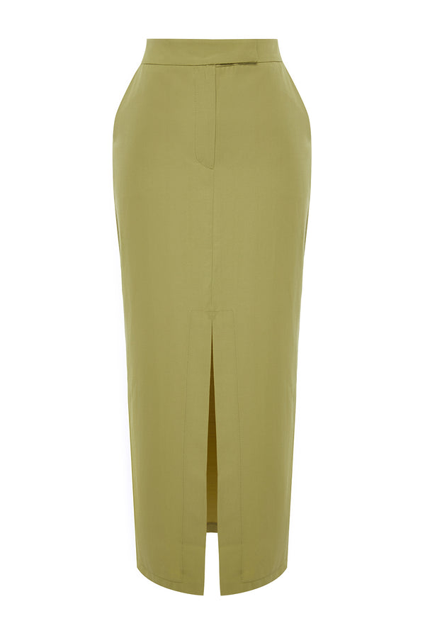 Trendyolmilla Women's Plain Midi Pencil Skirt