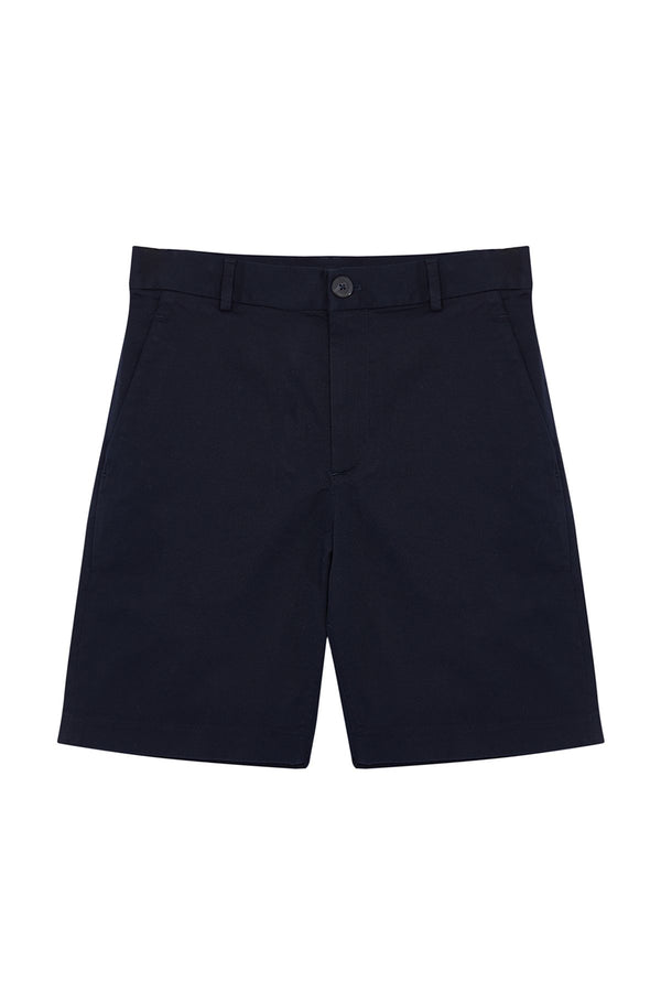 Trendyol Man Men's Navy Blue Straight Normal Waist Shorts & Bermudas