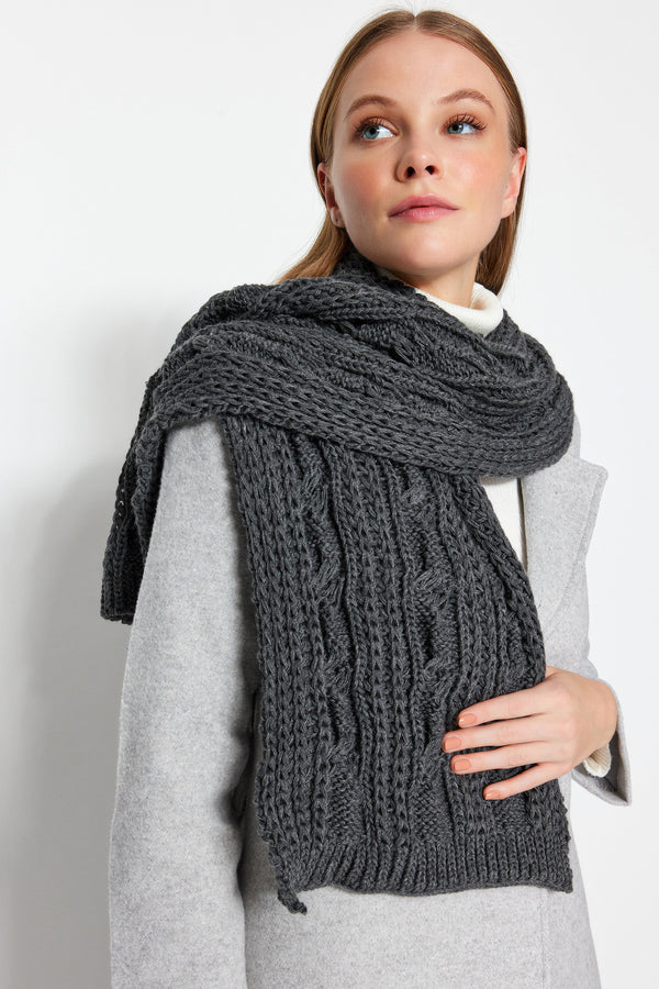 Trendyolmilla Knitted Detailed Knitwear Scarf Twoaw21At0018