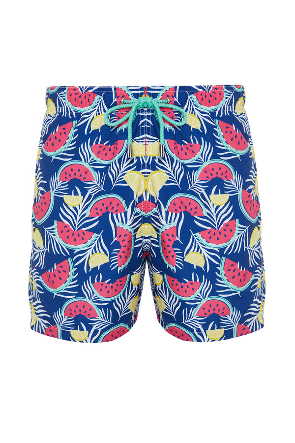 Trendyol Man Men's Print Swim Shorts