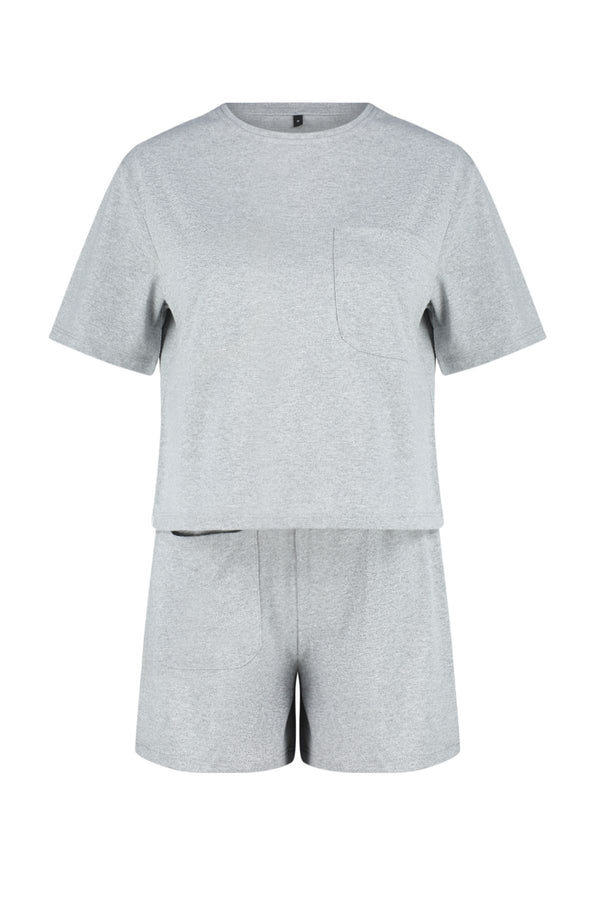 Trendyolmilla Women's Solid Short Lounge Regular Fit Pajama Sets