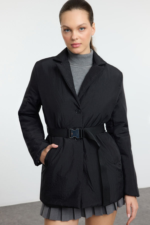 Trendyolmilla Women's Straight Long Regular Coat