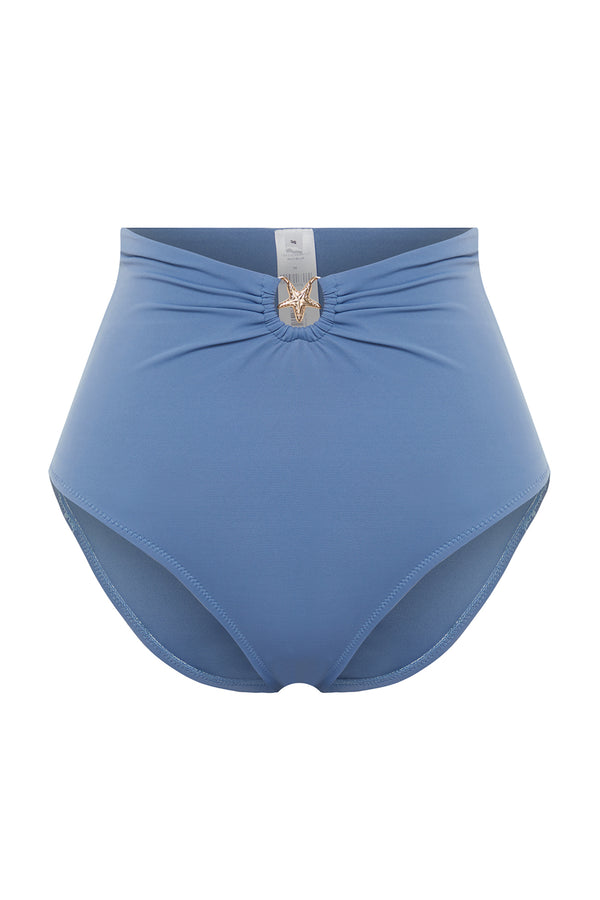 Trendyolmilla Women's Blue Plain Bikini Bottoms