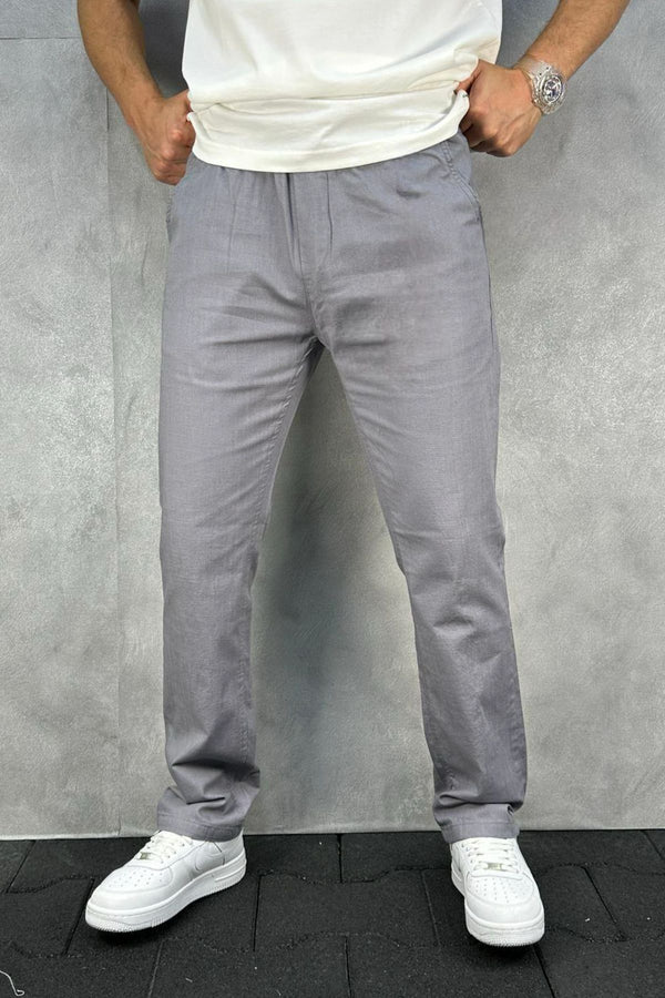 Man Men's Straight Normal Waist Trousers