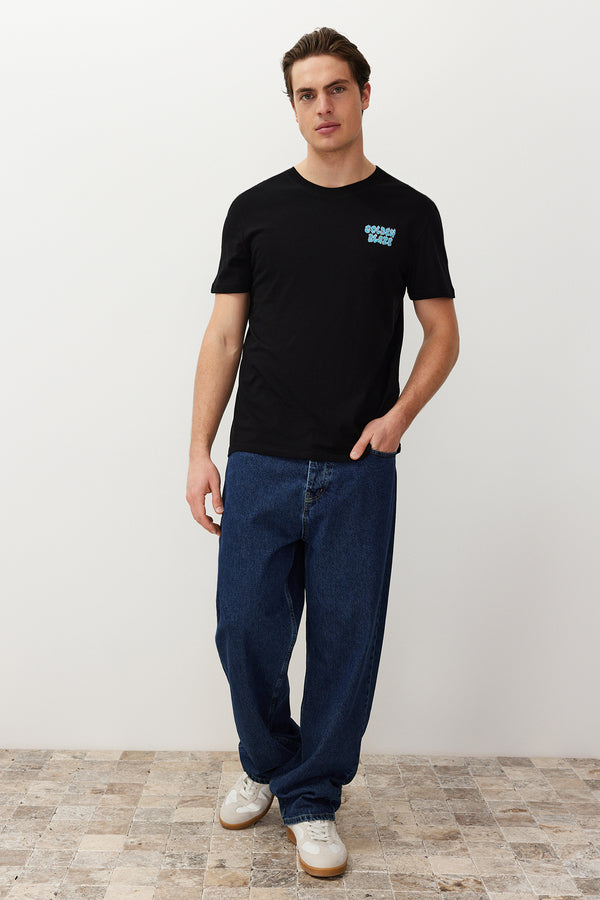 Trendyol Man Men's Slogan Short Regular Fit T-Shirts