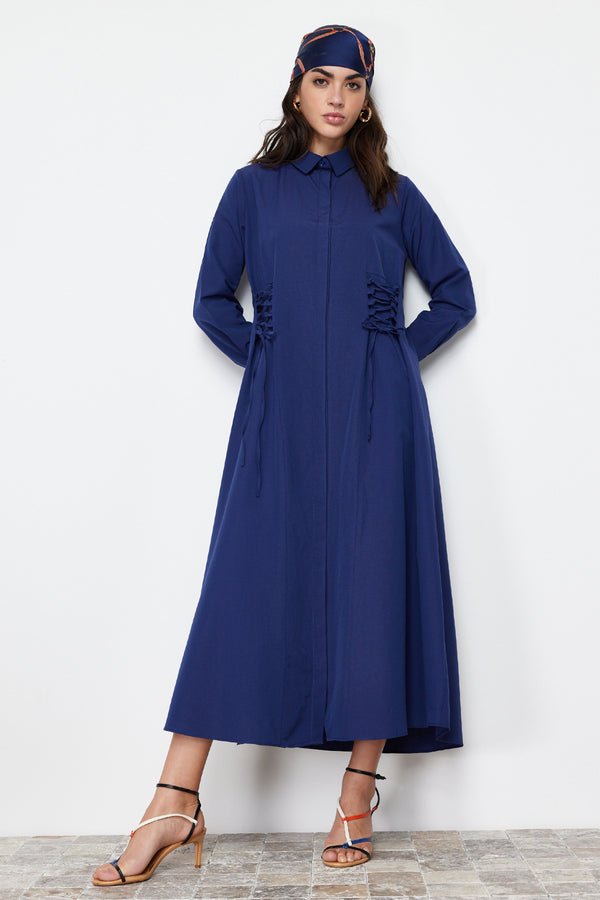 Trendyol Modest Women's Plain Maxi Long Casual Regular Dress