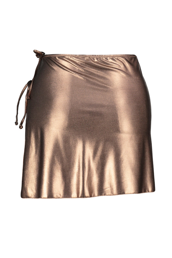 Trendyolmilla Women's Metallic Plain Mini Pareo