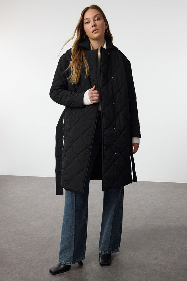 Trendyolmilla Women's Straight Oversized Coat