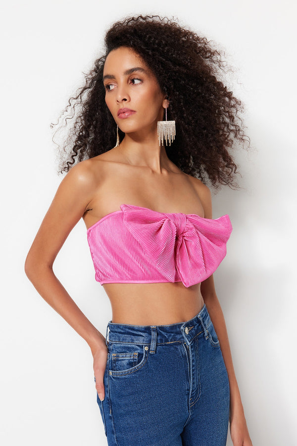 TRENDYOLMİLLA Bow Detailed Bustier TPRSS23BS00082