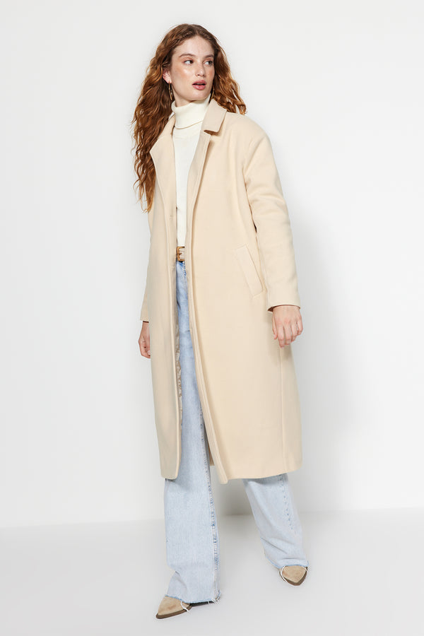 Trendyolmilla Women's Plain Oversize Coat