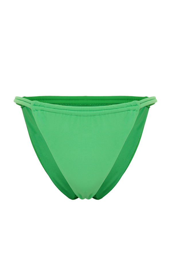 Trendyolmilla Women's Green Plain Bikini Bottoms