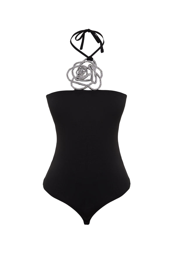 Trendyolmilla Kadınlar Sade Sleweless Fitted Bodysuit