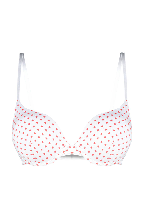 Trendyolmilla Women's Multicolored Geometrisches Muster Fixed Cup Bras