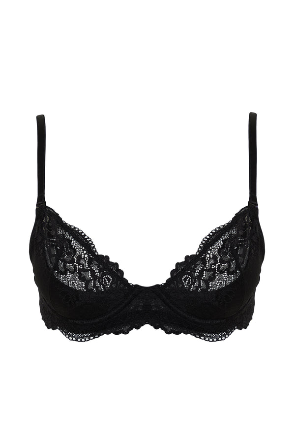 Trendyolmilla Women's Openwork Fixed Cup Bra