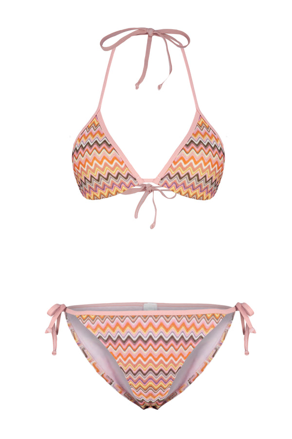 Trendyolmilla Women's Geometric Throw Cup Bikini Set