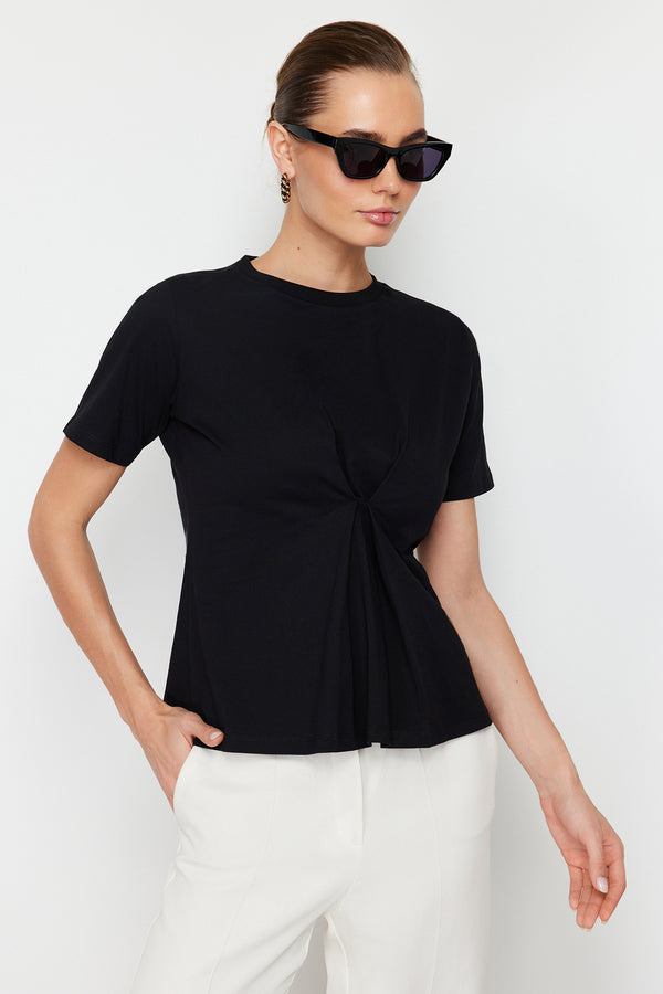 Trendyolmilla Women's Plain Short Regular Blouse