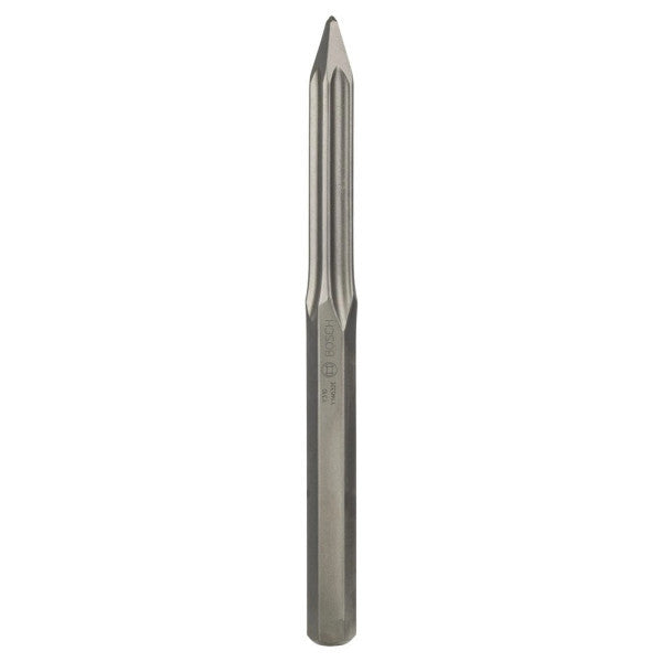 Bosch - Longlife Series, 28 Mm Hexagonal Shank Pointed Chisel 400 Mm