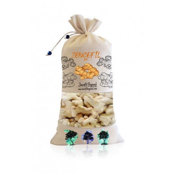 Cloth Bag Ginger Root 600 Gr. Special Quality White Dried Root Ginger Tea Ginger Root