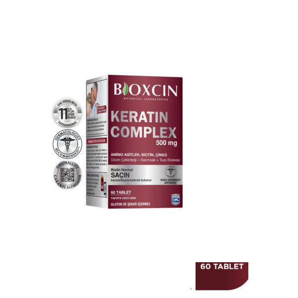 Bioxcin Keratin Complex 500 Mg 60 Tablet