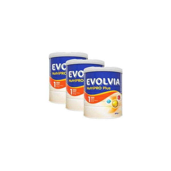 Evolvia Nutripro Plus 1 Baby Food 800 Gr X 3 Pieces