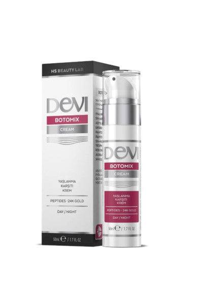 Devi Botomix Cream 50ml Moisturizing, Anti-Aging and Plumping Cream with Botox Effect