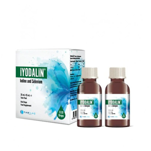 Iodalin Iodine Selenium 2X25 Ml Drops