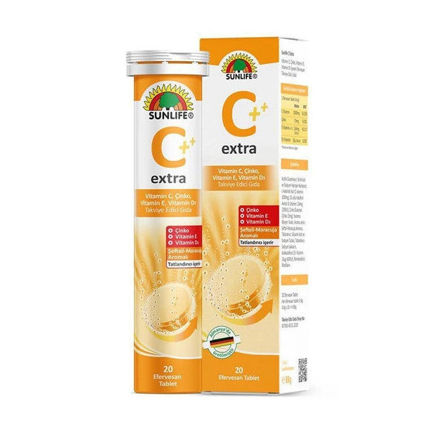 Sunlife Vitamin C Extra 20 Efervesan Tablet