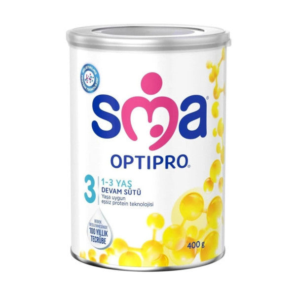 Sma 3 Optipro Probiotic 1-3 Years Follow-On Milk 400 Gr