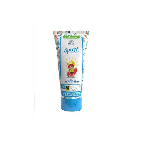 Babyton Sport Mineral Sunscreen For Babies And Children Spf30 100Ml