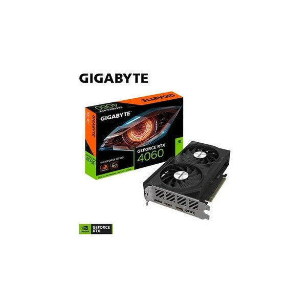 Gigabyte Rtx 4060 Windforce Oc 8G Gv-N4060Wf2Oc-8Gd 128-Bit Gddr6 8 Gb Video Card