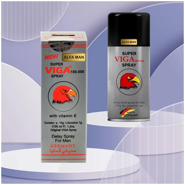 Alfa Man Viga 100000 Premature Ejaculation Delay Spray