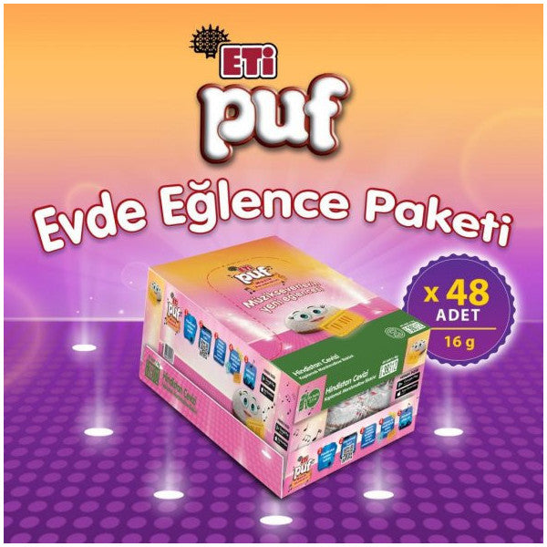 Eti Puf With Coconut 16 Gx 48 Pieces